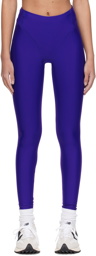 District Vision Blue Pocketed Leggings