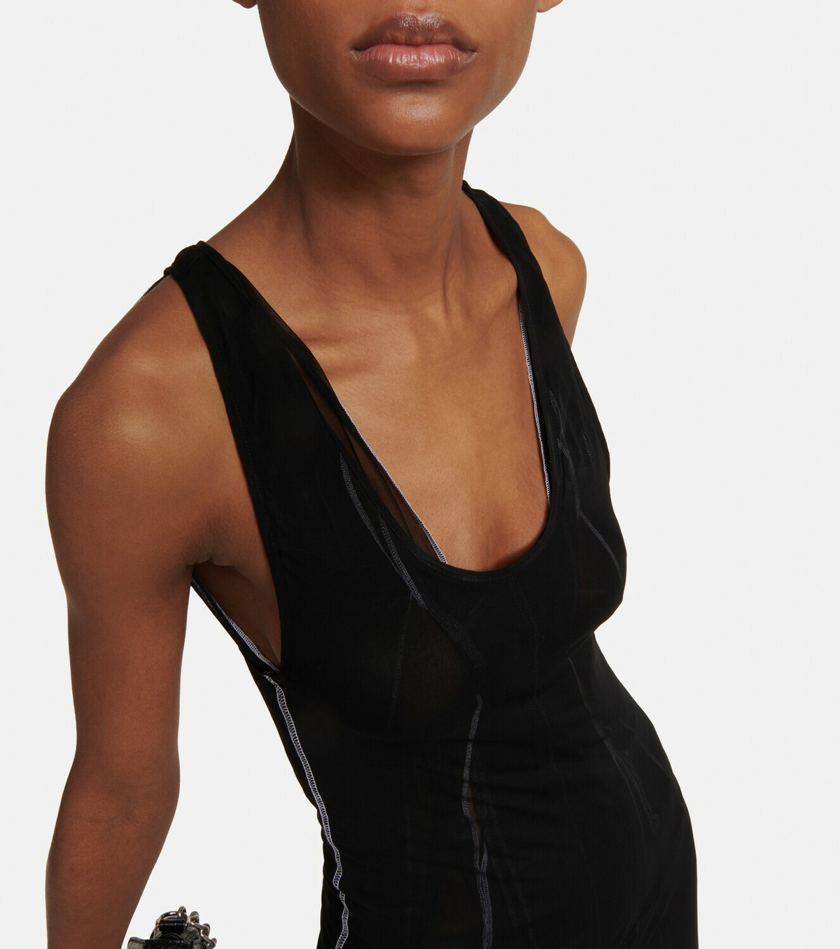 Y/Project - Sheer maxi dress Y/Project