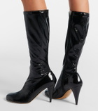 Le Monde Béryl x Kim Sion Madison 95 patent leather knee-high boots