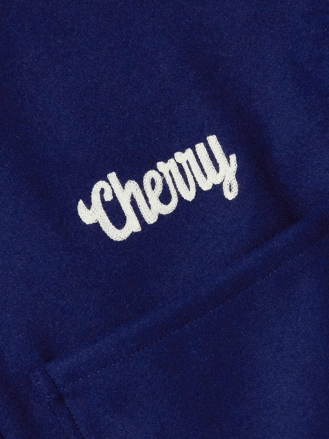 Cherry Los Angeles - Jersey Zip-Up Jacket - Blue CHERRY LA
