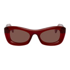 Bottega Veneta Red Animations Sunglasses