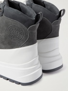 Canada Goose - Journey Rubber and Nubuck-Trimmed Suede Hiking Boots - Gray