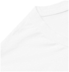 ERMENEGILDO ZEGNA - Stretch-Cotton T-Shirt - White