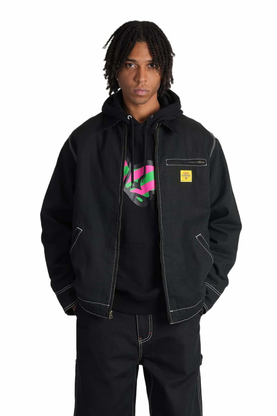 Photo: Icecream Casual Jacket In Black Cotton