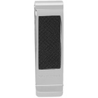 Boss Hugo Boss Silver and Black Signature Money Clip