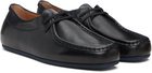Jil Sander Black Hood Lace-Up Derbys