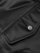 SAINT LAURENT - Recycled-Shell Bomber Jacket - Black