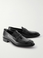 TOM FORD - Claydon Leather Penny Loafers - Black