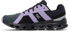 On Black & Purple Cloudrunner Waterproof Sneakers