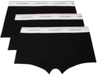Dsquared2 Three-Pack Black Boxer Briefs