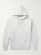 Aimé Leon Dore - Logo-Print Cotton-Jersey Hoodie - Gray