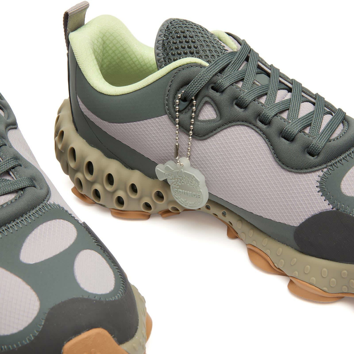Spunge Osmosis Sneaker in Green/Violet/Purple