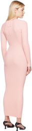WYNN HAMLYN Pink Linda Maxi Dress