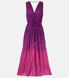 Velvet Marilyn cotton voile midi dress
