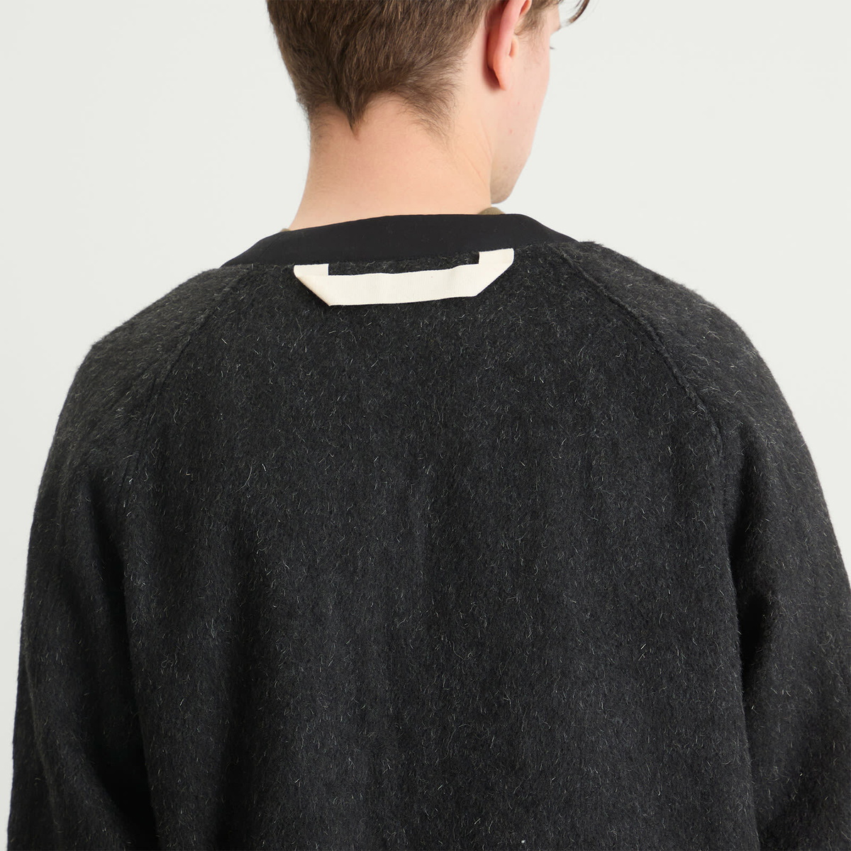 Merely Made Men's Berkut Cardigan in Black