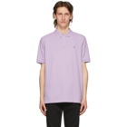 Polo Ralph Lauren Purple Mesh Iconic Polo