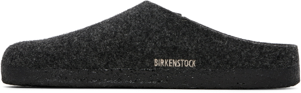 Birkenstock Gray Regular Zermatt Felt Loafers