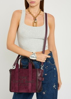 Marc Jacobs The Tote Small Suede Tote bag - Plum - One Size