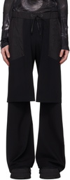 CARNET-ARCHIVE Black Skirt Trousers