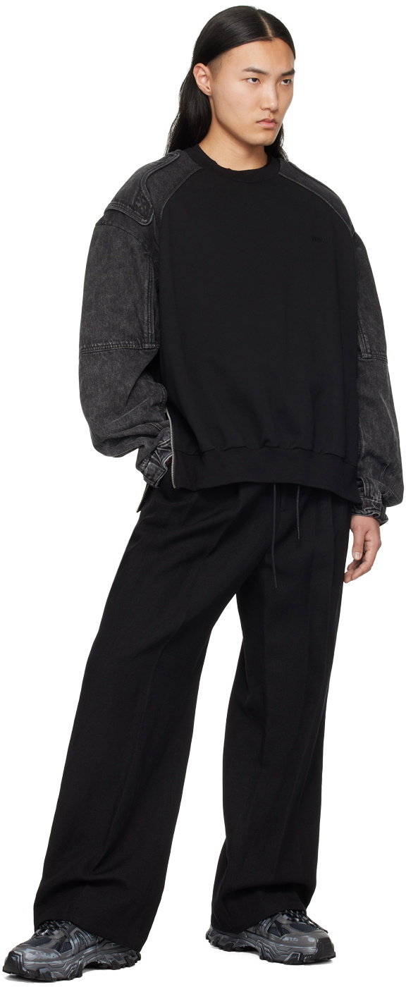 Juun.J Gray Layered Sneakers