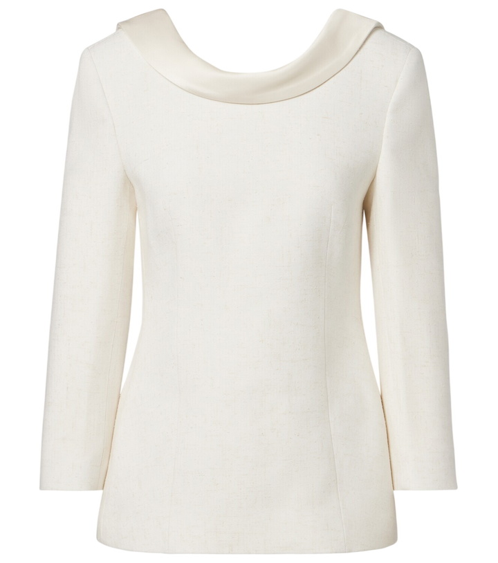 Photo: Róhe Satin-trimmed blazer