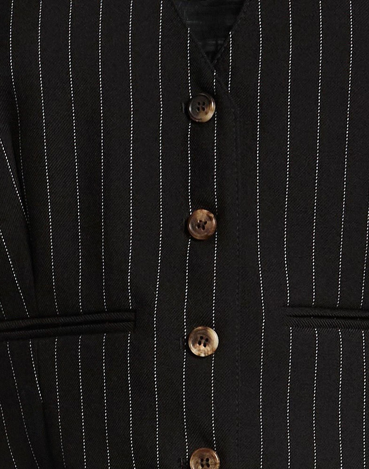 Wardrobe. nyc Womens Tailored Vest in Black