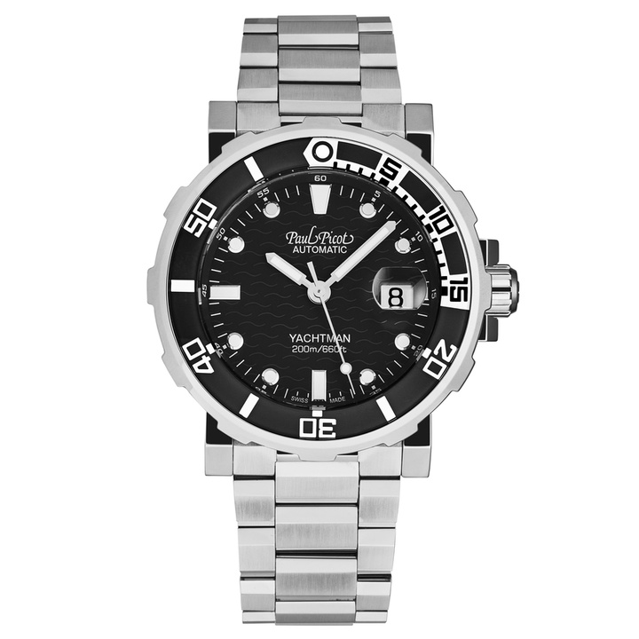 Photo: Paul Picot Yachtman Iii Automatic Black Dial Mens Watch P1151.SGN.4000.3614
