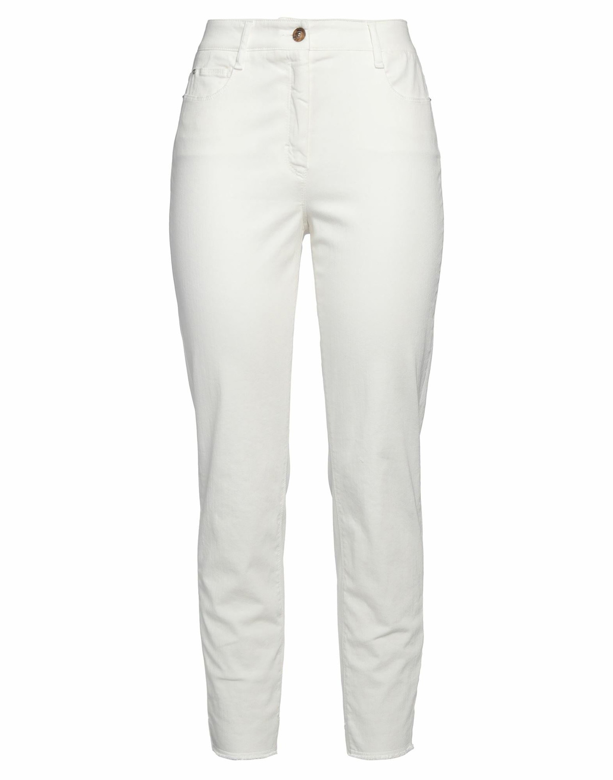 Peserico Womens Jeans in Off white