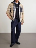 Burberry - Reversible Quilted Checked Shell Hooded Down Jacket - Neutrals