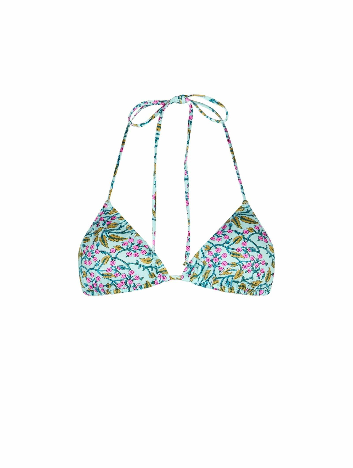 Mc2 Saint Barth Women's Leah Bikini Top Blue