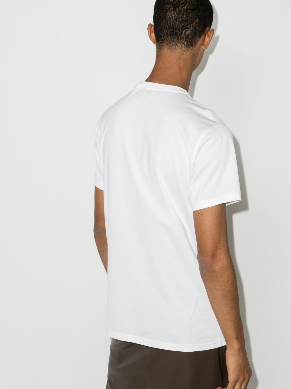 Burberry White Monogram Logo T-Shirt Burberry