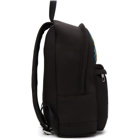 Kenzo Black Large Neoprene Tiger Backpack