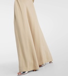 Christopher Esber Fusion ruched faille maxi dress