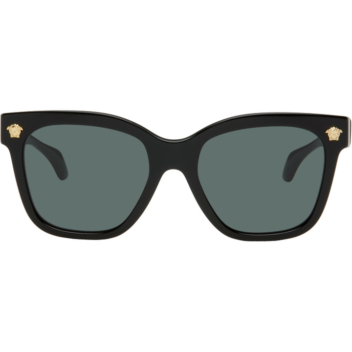 Photo: Versace Black Square Sunglasses
