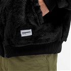 Neighborhood Men's Fur Logo Jacket in Black