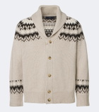 Arch4 Mr Frostvale Fair Isle cashmere cardigan