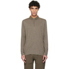 Veilance Taupe Frame LS Polo