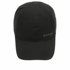 Snow Peak Men's Light Dobby Cloth Cap in Black 