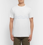 Onia - Printed Cotton-Blend Jersey T-Shirt - Men - White