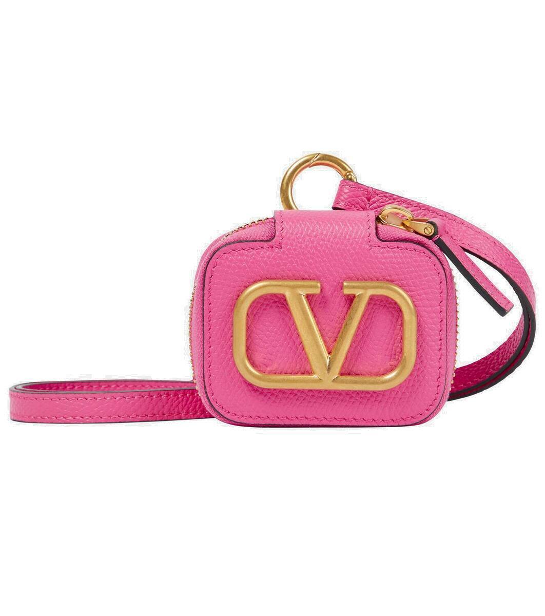 Valentino Garavani VLogo leather AirPods Pro case Valentino Garavani