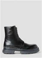 Ann Demeulemeester - Koos Combat Boots in Black