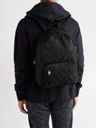 Alexander McQueen - Metropolitan Logo-Jacquard Leather-Trimmed Nylon Backpack