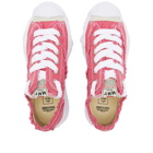 Maison MIHARA YASUHIRO Men's Hank Original Low Sneakers in Pink
