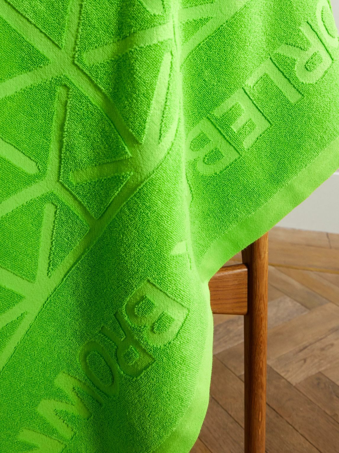Orlebar Brown - Lamborghini Embossed Organic Cotton-Terry Beach Towel
