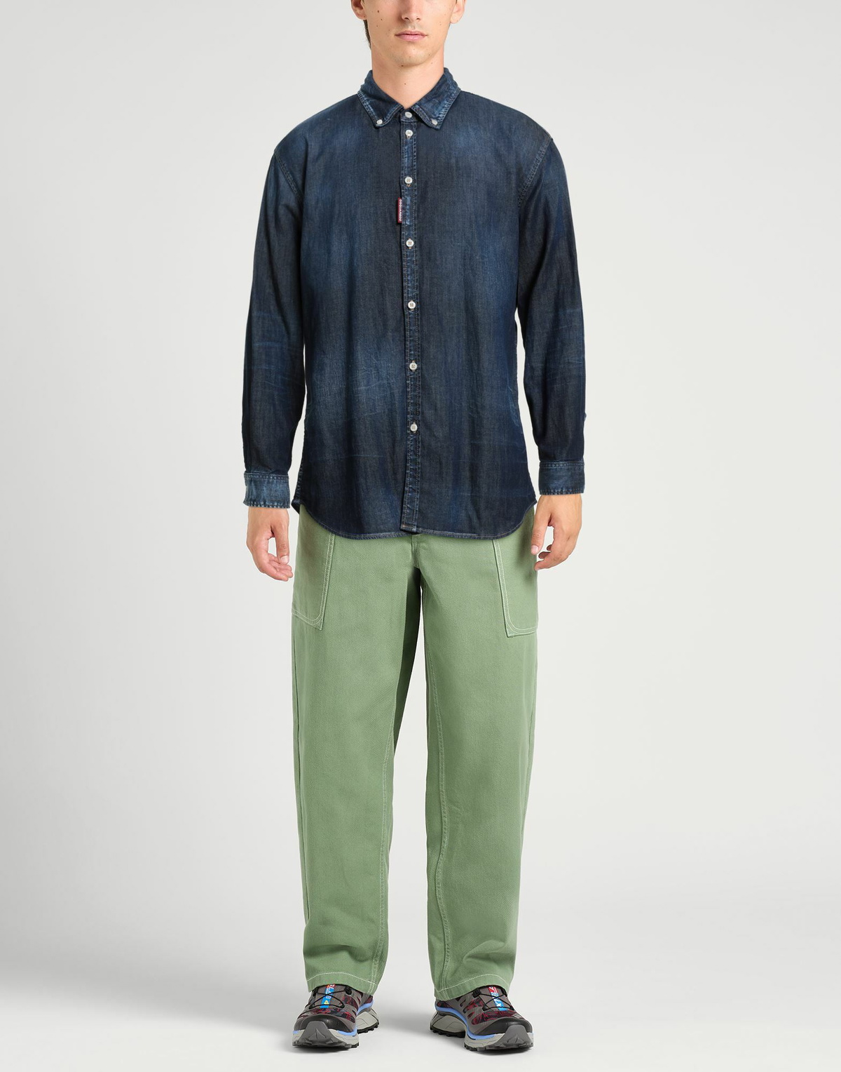 Dsquared2 Mens Denim shirt in Blue