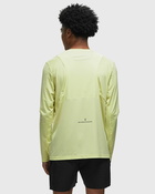 On X Paf Running Long T Yellow - Mens - Longsleeves