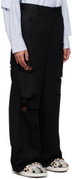 Doublet Black Destroyed Trousers