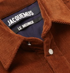 Jacquemus - Boulanger Oversized Cotton-Corduroy Overshirt - Brown