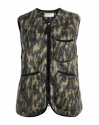 Universal Works Womens Vest Dark in Green