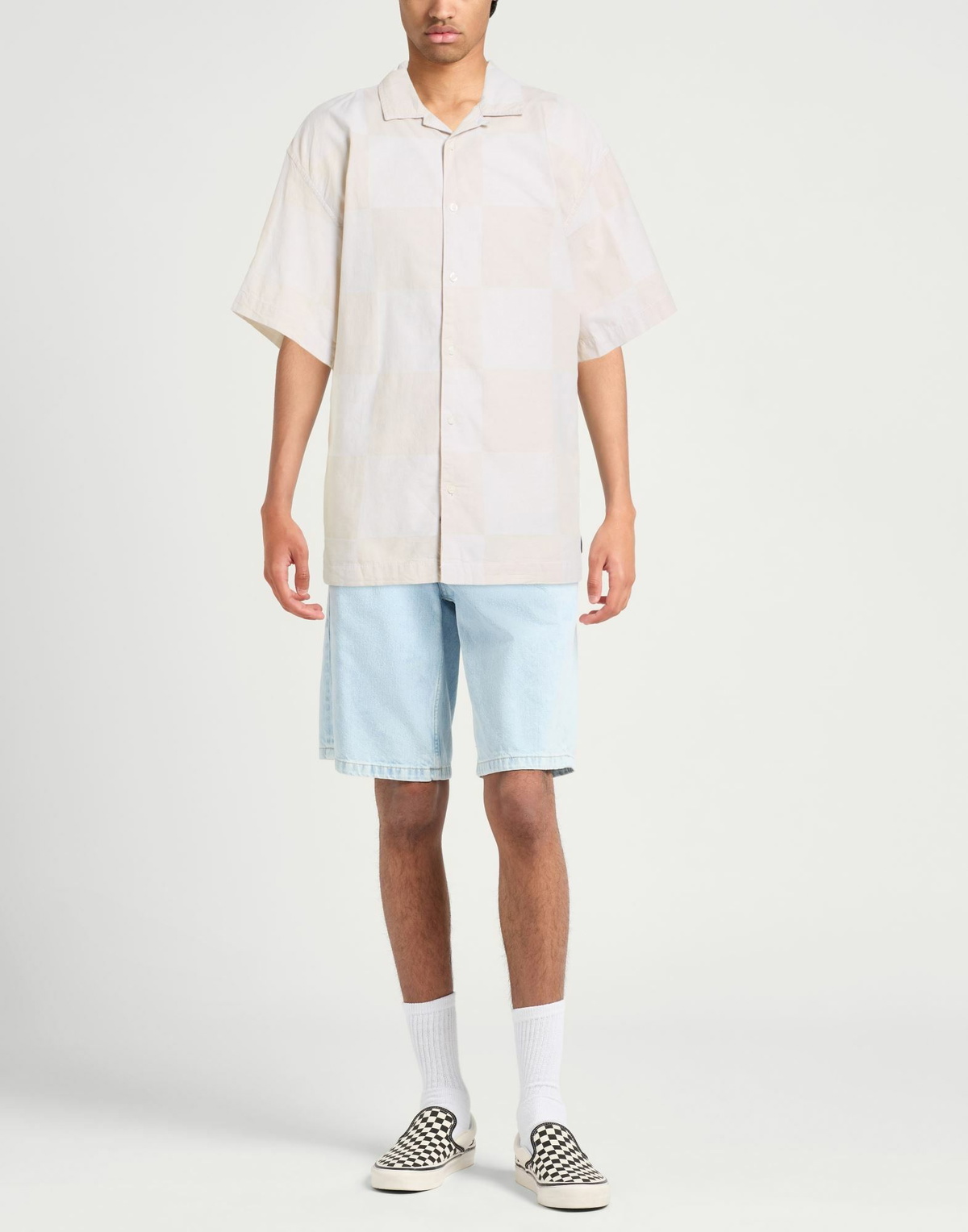 Vans Mens Shirt in Beige